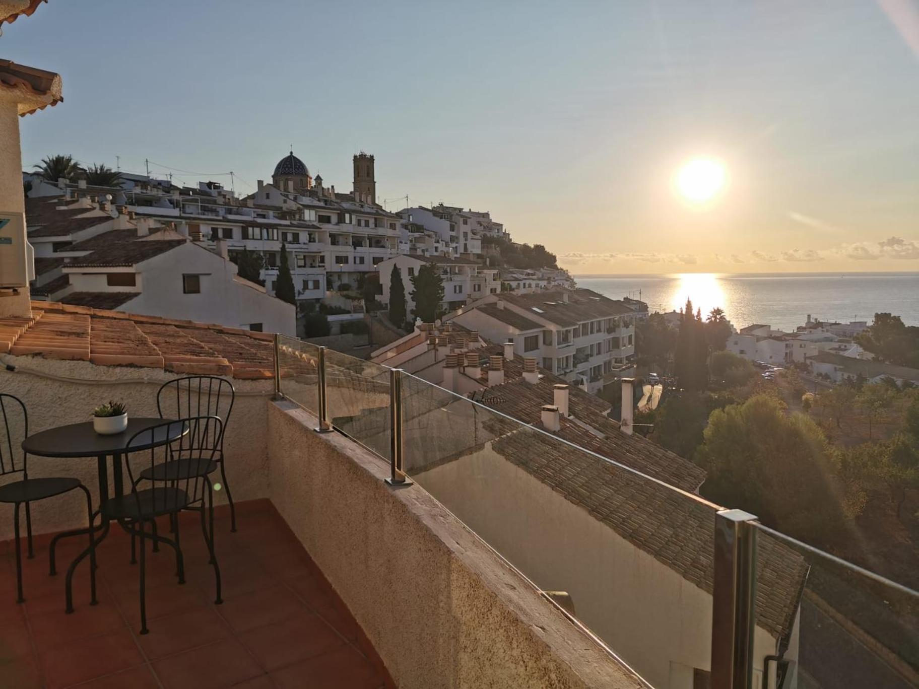 Apartmán Atico-Duplex Con Vistas Al Mar Y Casco Antiguo En Altea Exteriér fotografie