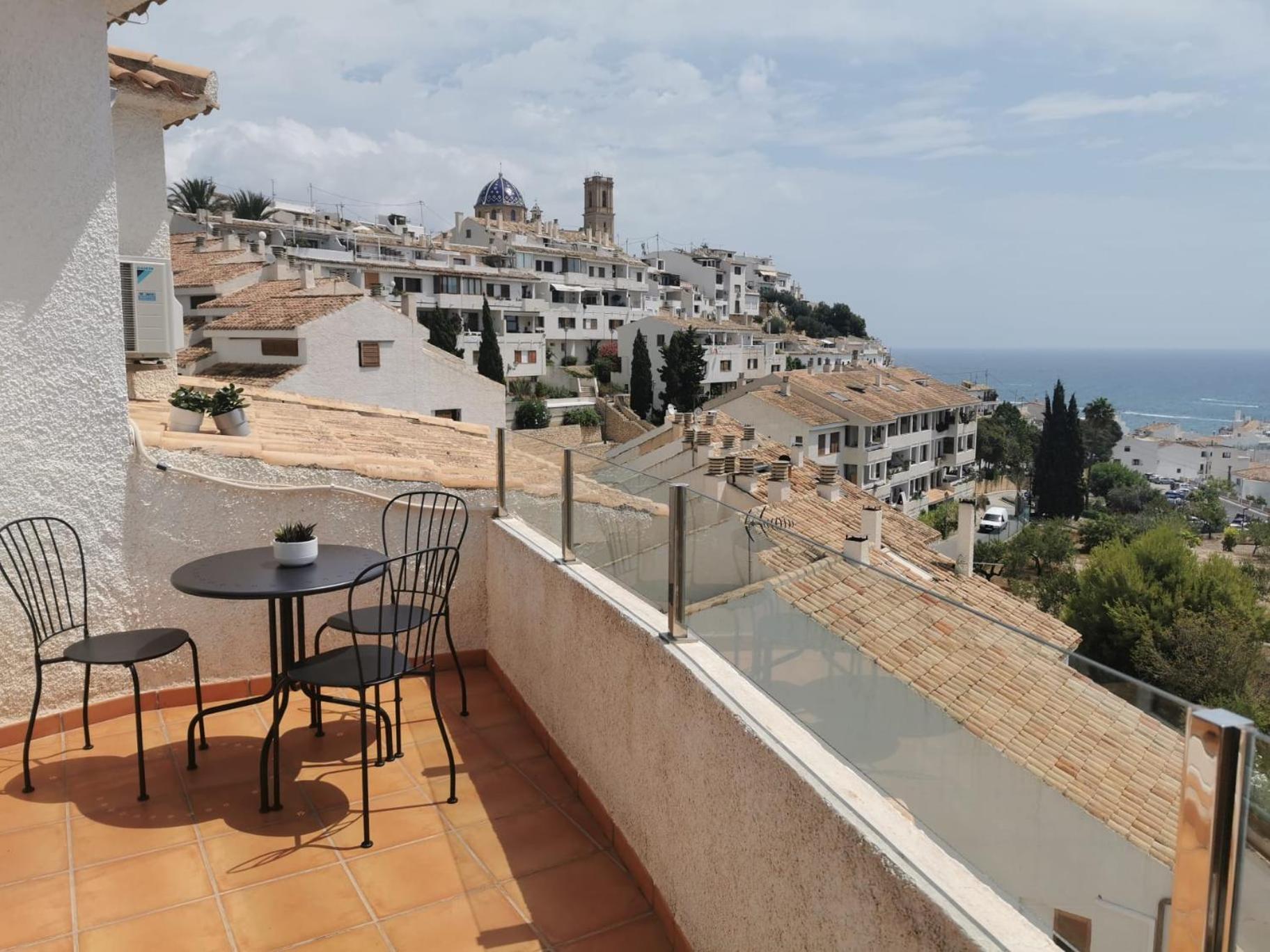 Apartmán Atico-Duplex Con Vistas Al Mar Y Casco Antiguo En Altea Exteriér fotografie